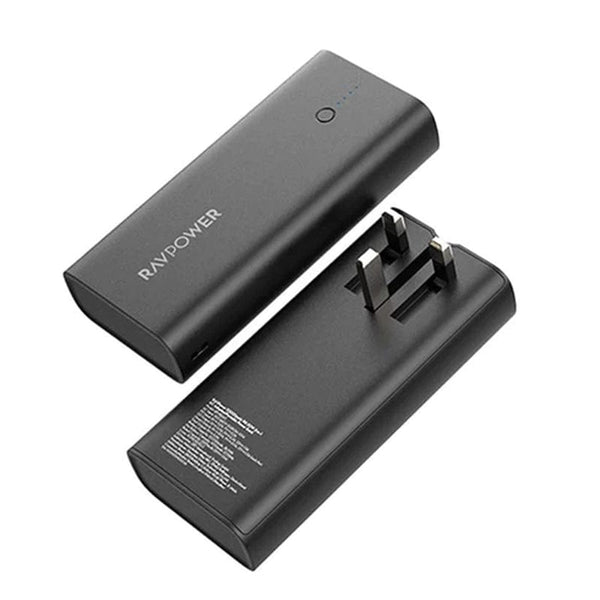 RAVPOWER 2in1 10000mAh Power Bank & Wall Charger - PB243