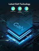 RAVPOWER PD Pioneer 65W GaN Dual Port Wall Charger - PC133