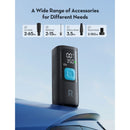 RAVPOWER 3-in-1 Smart Air Compressor with Power Bank & LED Flashlight - PB1233