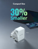 RAVPOWER 30W 3-Port USB iSmart Wall Charger - PC020