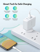 RAVPOWER 30W 3-Port USB iSmart Wall Charger - PC020