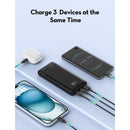 RAVPOWER PD Pioneer 20W 3 Ports Power Bank with Smart Digital Display (10000mAh) - PB1237