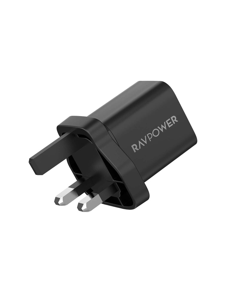 شاحن حائط RAVPower 30W GaN Tech PD USB-C - PC169