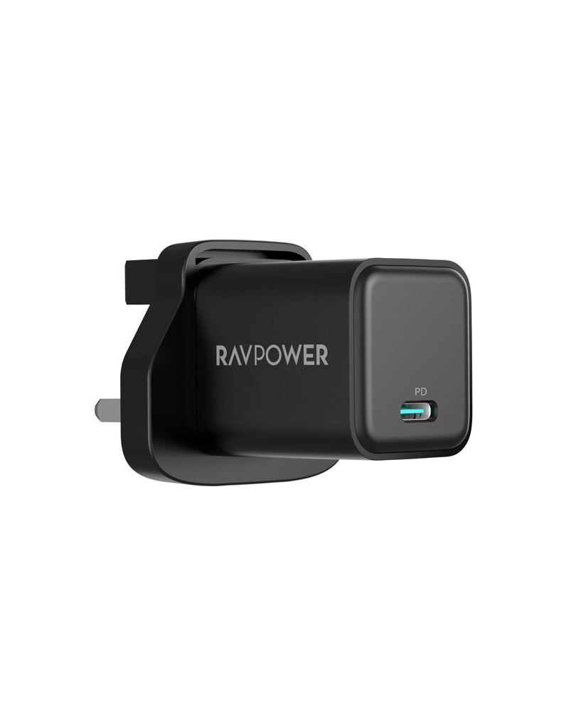 شاحن حائط RAVPower 30W GaN Tech PD USB-C - PC169