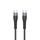 RAVPower 60W Type-C to Type-C Liquid Silicone + Aluminum Charging Cable 1M (3.3ft) - CB1038