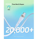 RAVPower 60W Type-C to Type-C Liquid Silicone + Aluminum Charging Cable 1M (3.3ft) - CB1038
