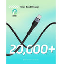 RAVPower 60W Type-C to Type-C Liquid Silicone + Aluminum Charging Cable 1M (3.3ft) - CB1038