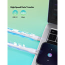 RAVPower 60W Type-C to Type-C Liquid Silicone + Aluminum Charging Cable 1M (3.3ft) - CB1038