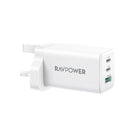 RAVPower 65W GaN 3-Port Wall Charger - PC172