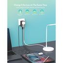 RAVPower 70W 4-Port Travel Universal Power Adapter with Built in USB-C Cable - PC1061