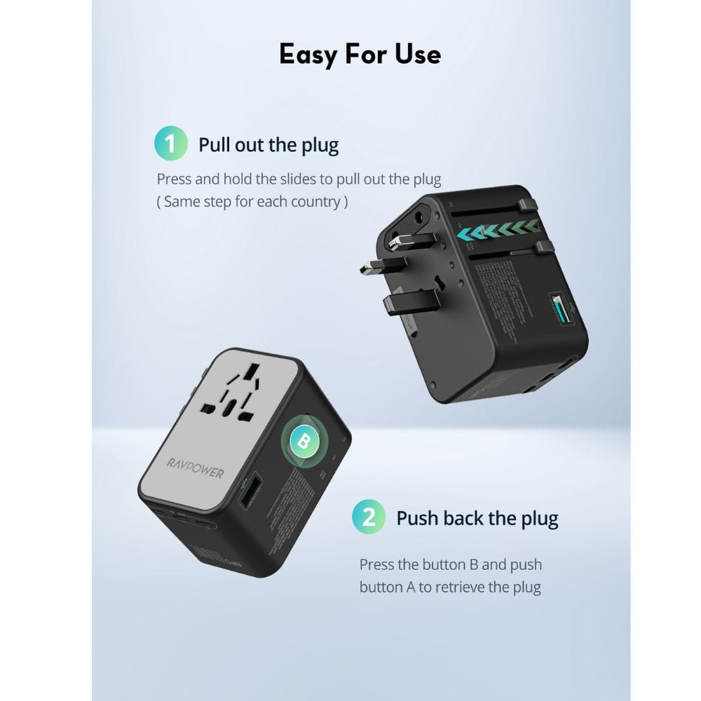 Ravpower Portable Charger Ravpower 100w RAVPower GaN 100W