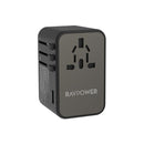 RAVPower GaN 75W Travel Universal Power Adapter (Charger) - PC1043