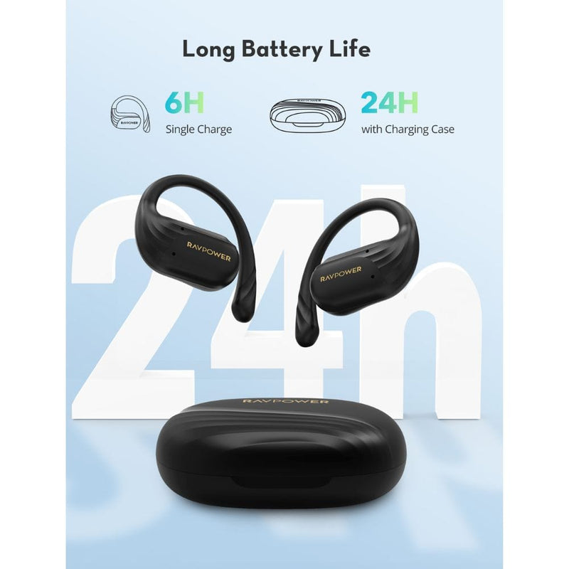 RAVPower OpenRun Air2 True Wireless Bluetooth Earbuds - BH1016