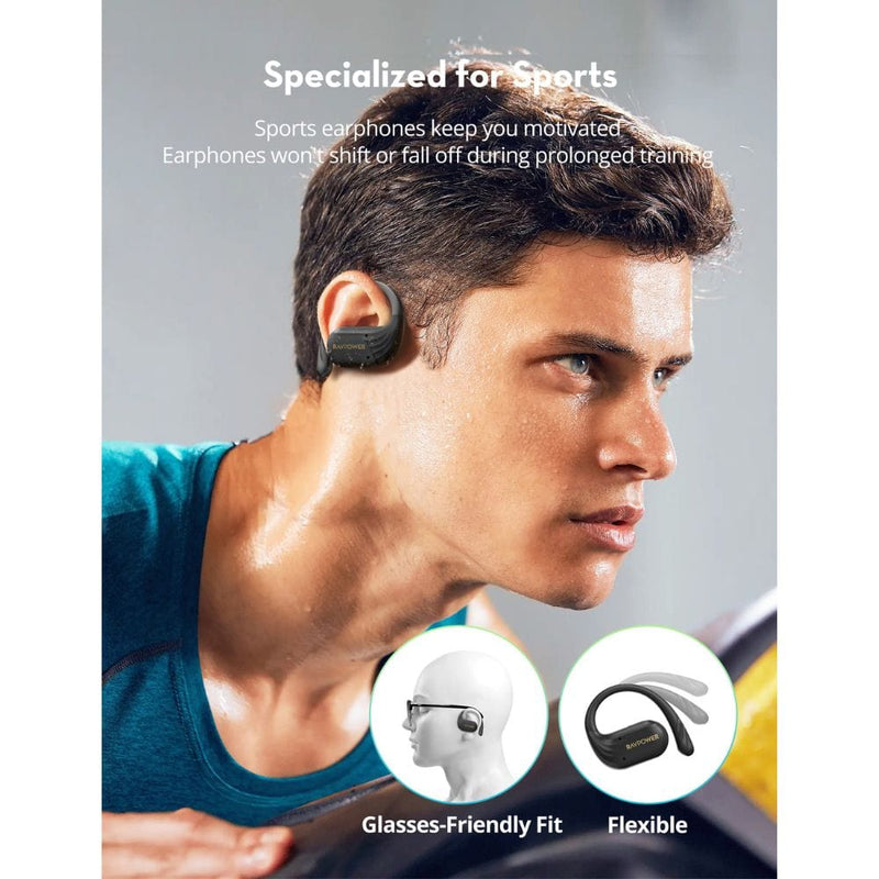 RAVPower OpenRun Air2 True Wireless Bluetooth Earbuds - BH1016