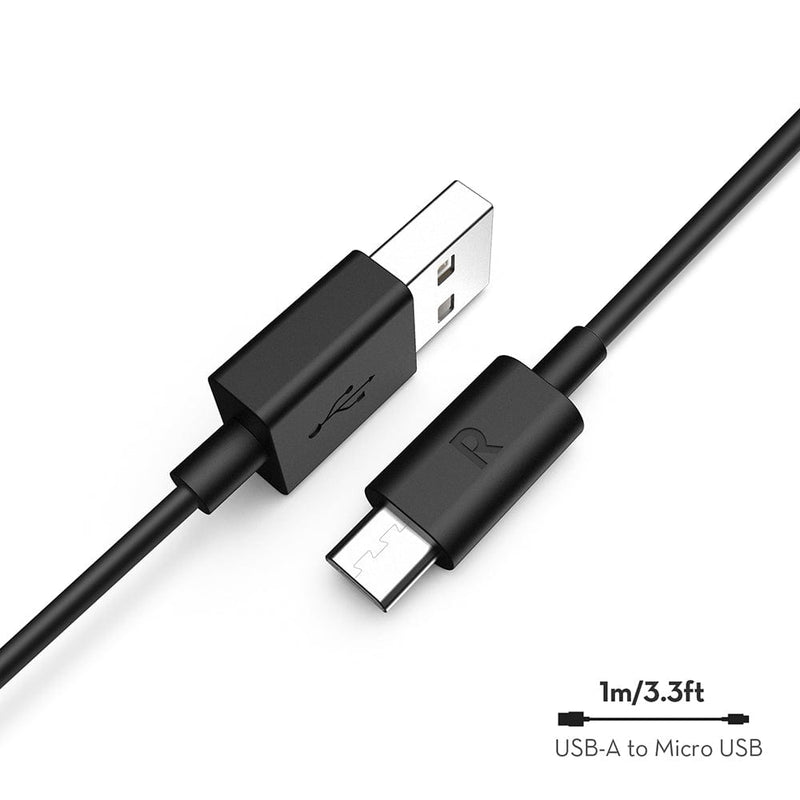 RAVPOWER كابل USB-A إلى Micro-B بطول 1 متر - CB043
