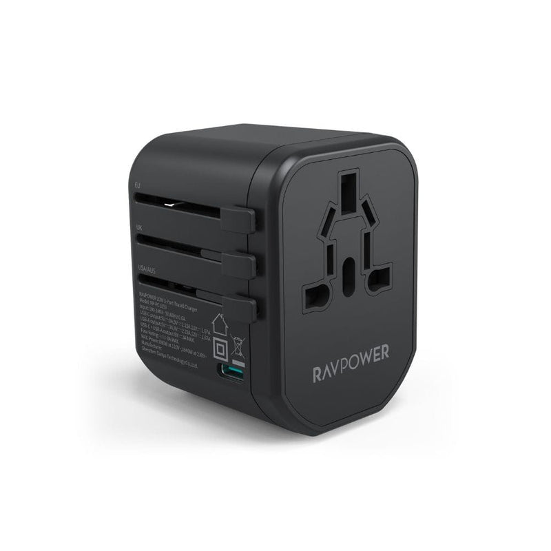 RAVPOWER 5-in-1 Travel Charging Combo - PB1232