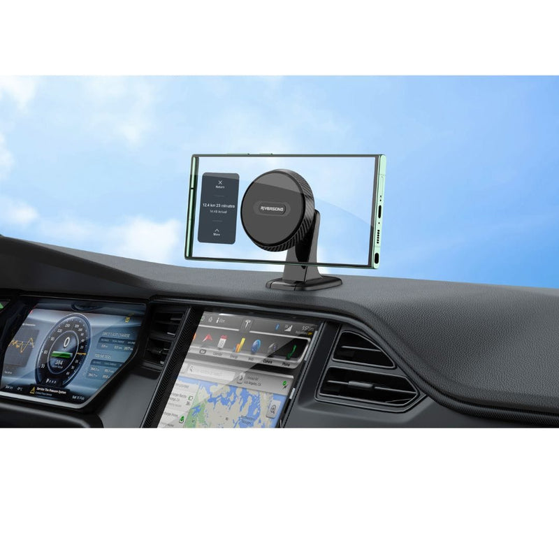 حامل جوال مغناطيسي للسيارة من ريفرسونج يدور 360 درجة للوحة القيادة/الزجاج الأمامي - CH10