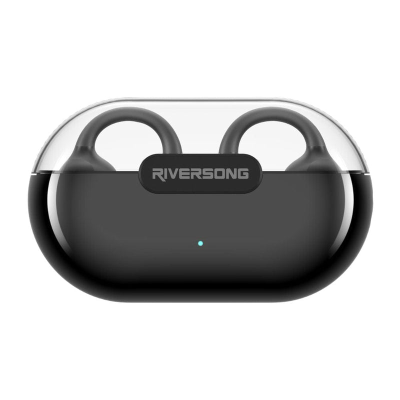 Riversong Open Wearable Stereo Earbuds, Clip-On Ear Design - EA318