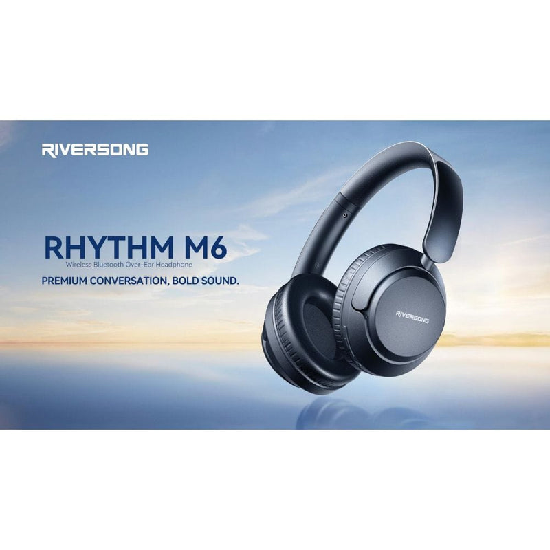 Riversong Rhythm M6 Over-Ear Wireless Headphones with Foldable Design  - EA279