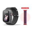 TELUX EVO 9 Mini Smart Calling Watch with 1.72” FHD Display & Extra Strap - F1685