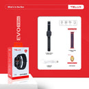 TELUX EVO 9 Mini Smart Calling Watch with 1.72” FHD Display & Extra Strap - F1685