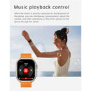 TELUX EVO 9 Mini Smart Calling Watch with 1.72” FHD Display & Extra Strap - F1685