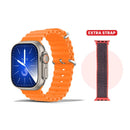 TELUX EVO 9 Smart Calling Watch with 2.02” FHD Display & Extra Strap - F1684