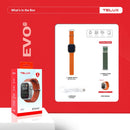 TELUX EVO 9 Smart Calling Watch with 2.02” FHD Display & Extra Strap - F1684