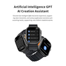 TELUX EVO 9 Smart Calling Watch with 2.02” FHD Display & Extra Strap - F1684