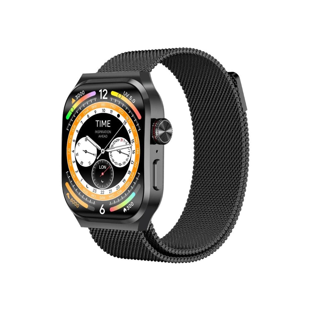 TELUX FLEXFIT Smart Calling Watch with 2.13” AMOLED Display & AI Voice Assistant - F1680
