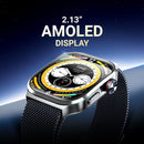 TELUX FLEXFIT Smart Calling Watch with 2.13” AMOLED Display & AI Voice Assistant - F1680