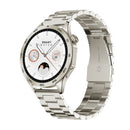 TELUX NEO Smart Calling Watch with 1.43” AMOLED Display & 2 Straps (Stainless Steel & Silicon) - AM24