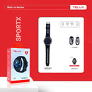 TELUX SPORTX Smart Calling Watch with 1.39” FHD Display & AI Voice Assistant - Y2680