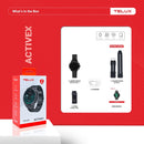 TELUX ACTIVEX Smart Calling Watch with 1.43” AMOLED Display & 2 Straps (Stainless Steel & Silicon) - T53