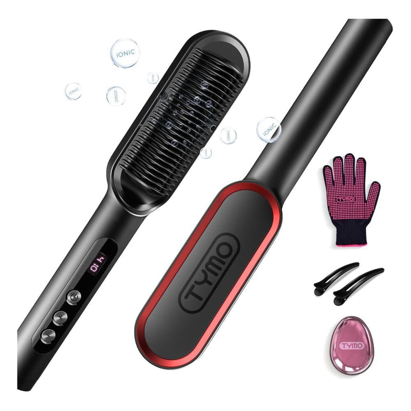 TYMO Ring Plus Hair Straightener with Built-in Comb - HC103