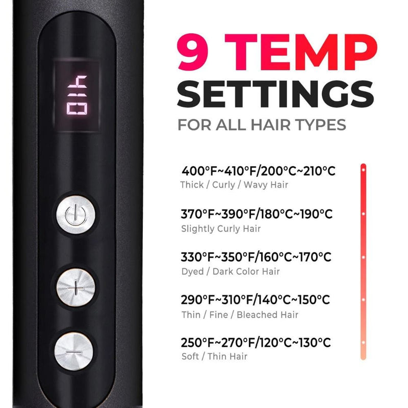 TYMO Ring Plus Hair Straightener with Built-in Comb - HC103