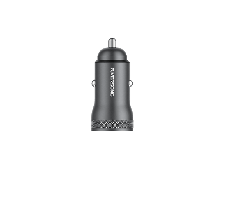 RIVERSONG 20W USB-A & USB-C Fast Car Lighter Charger - CC20